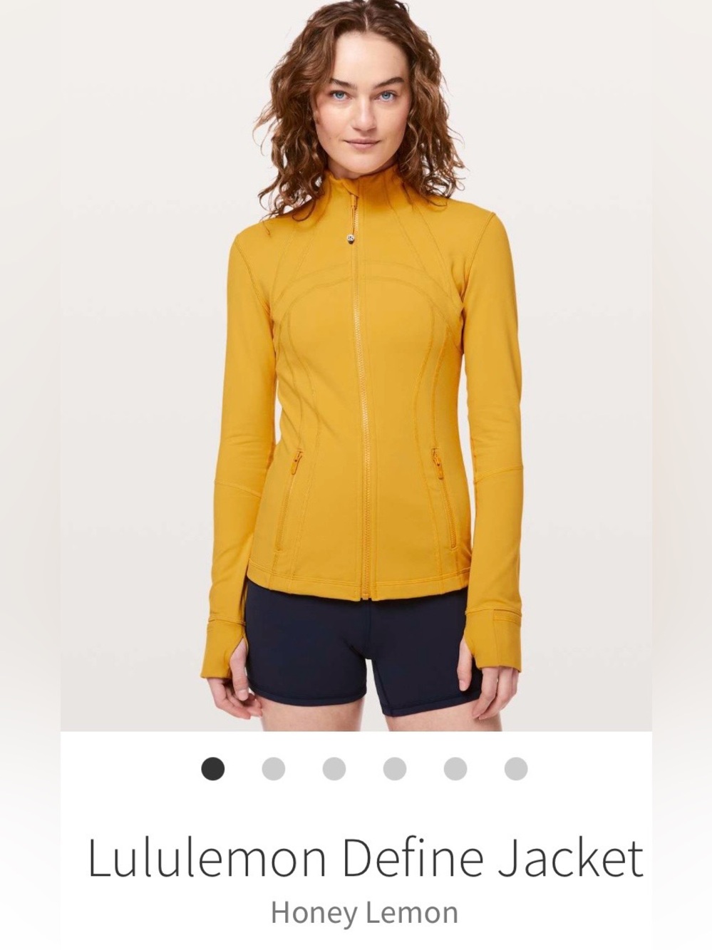lululemon athletica Define Jacket - Honey Lemon